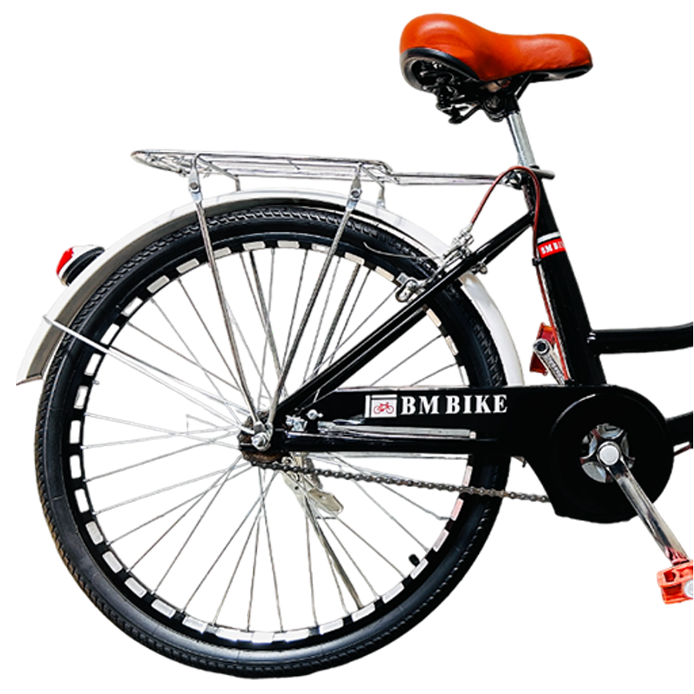 Bicicleta Para Adulto Rodada 24 Vintage Negro