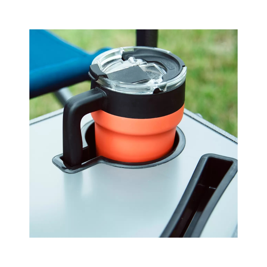 Silla Plegable Timber Ridge Tipo Director Portavasos Azul