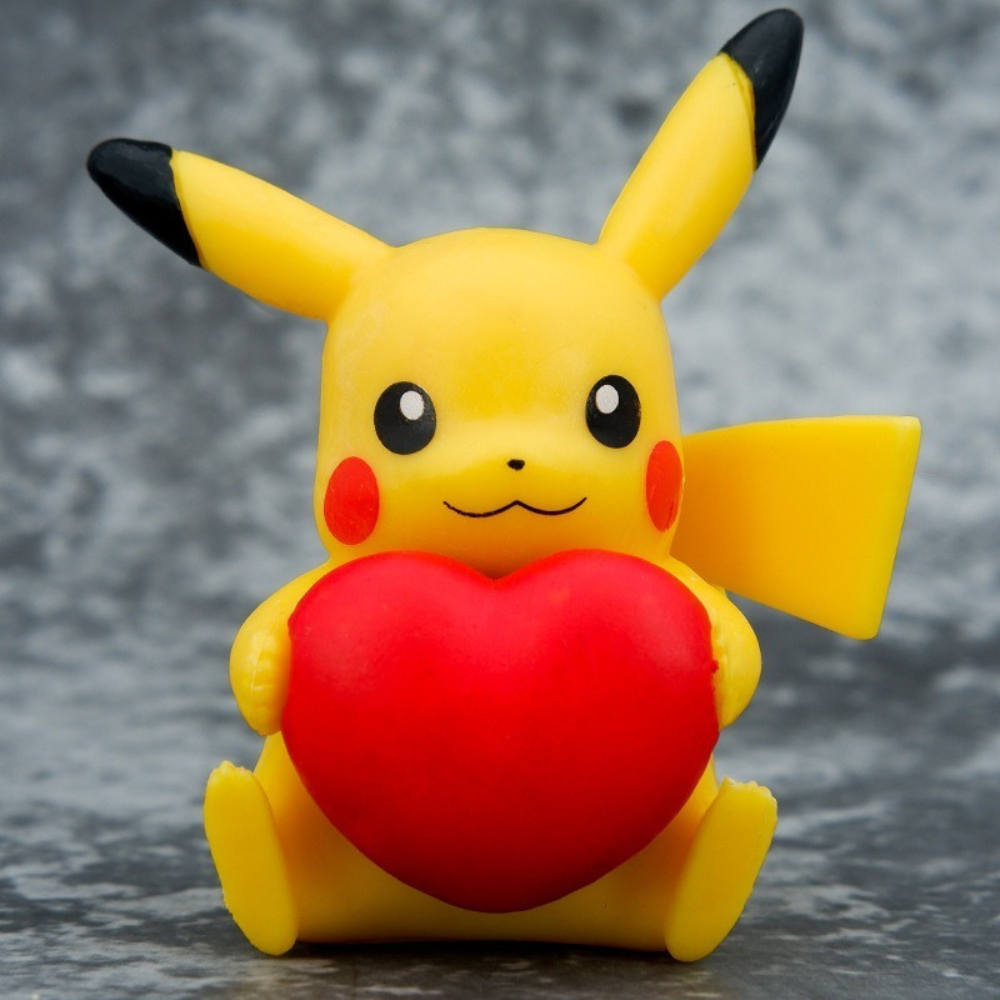 Pokemon Set Figuras Coleccionables Pikachu Anime 6 Piezas