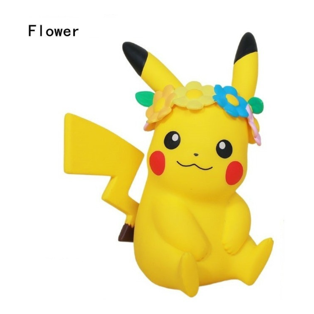 Pokemon Set Figuras Coleccionables Pikachu Anime 6 Piezas