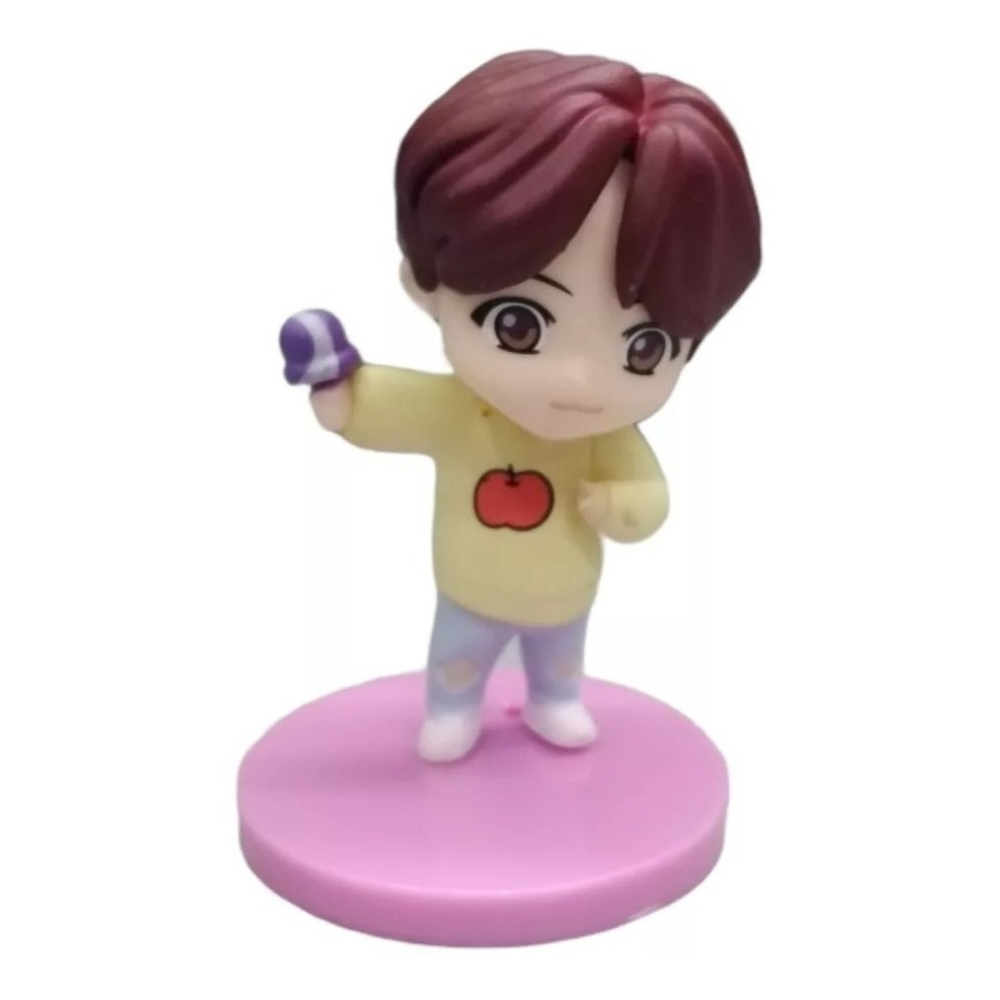 Bts Tiny Tan Set 7 Figuras Colección Completa Ver. 7th Rosa Juguetes Decorativos Kawaii K-Pop, Coleccionables MR.GADGETS.