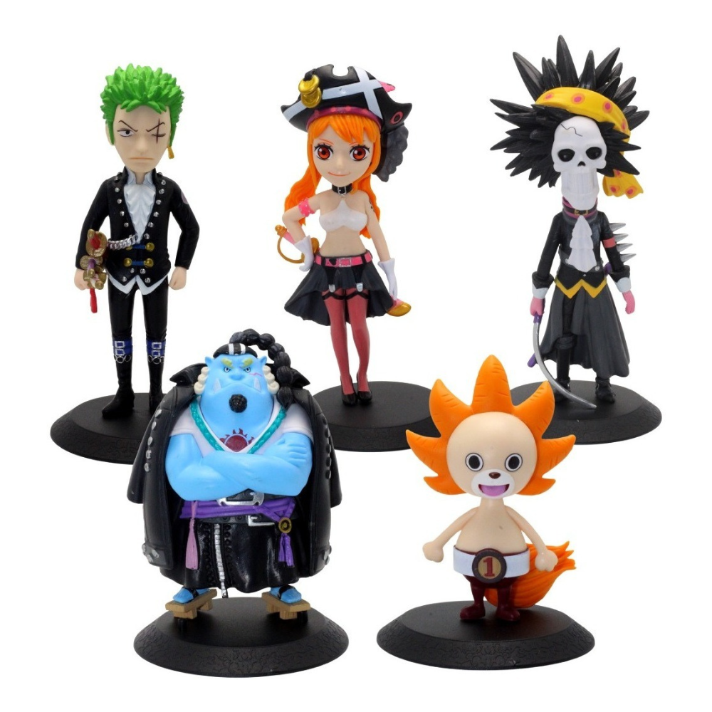 Figuras De Colección De Anime 5 Piezas One Piece Tony Zoro