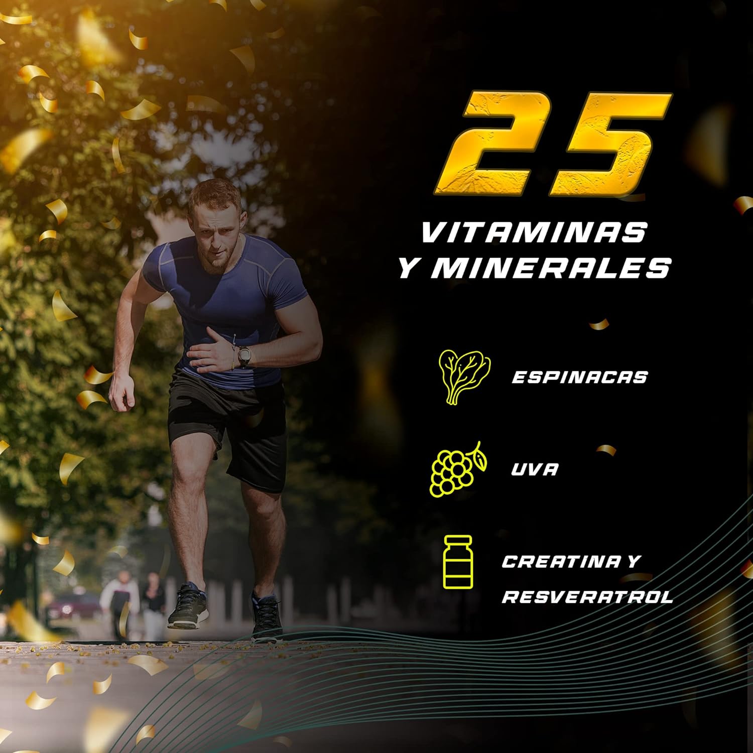 Multivitaminico Vitaminas Para Hombre Energia Adulto Bpn Pro
