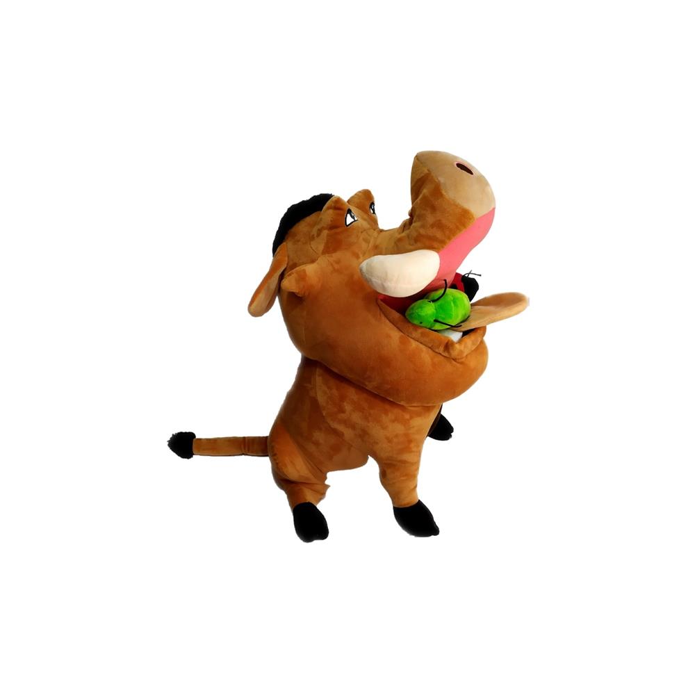 Peluche Jabalí 50 Cm Detalles Bordados