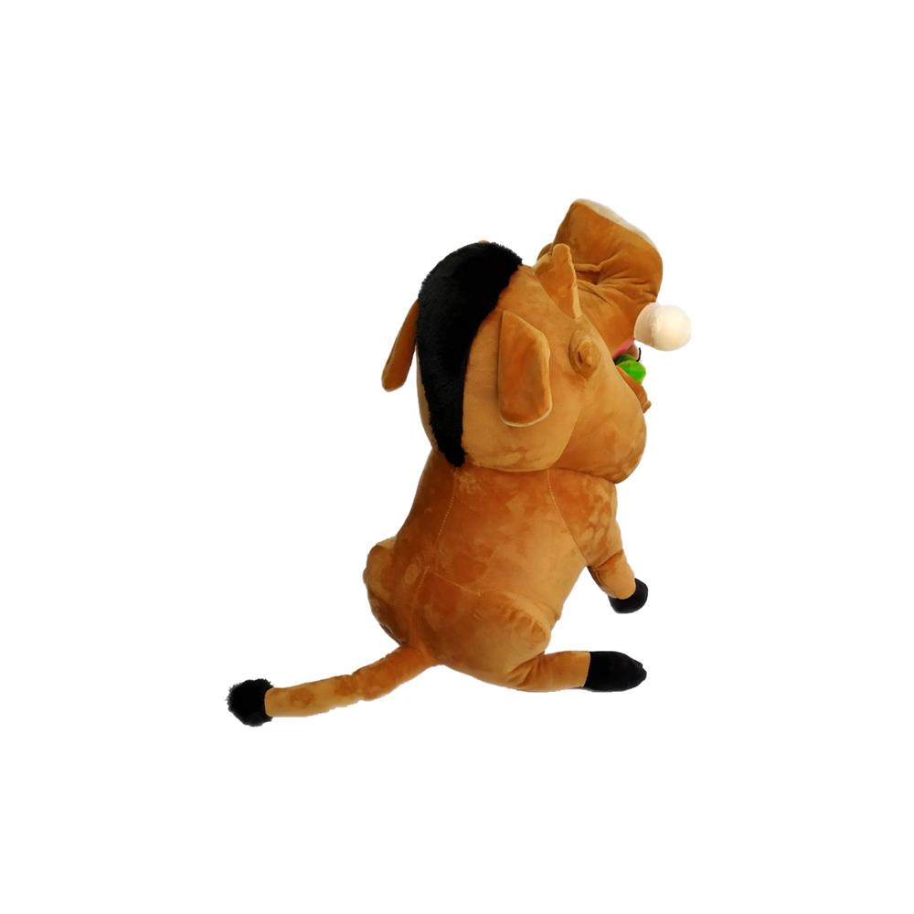 Peluche Jabalí 50 Cm Detalles Bordados