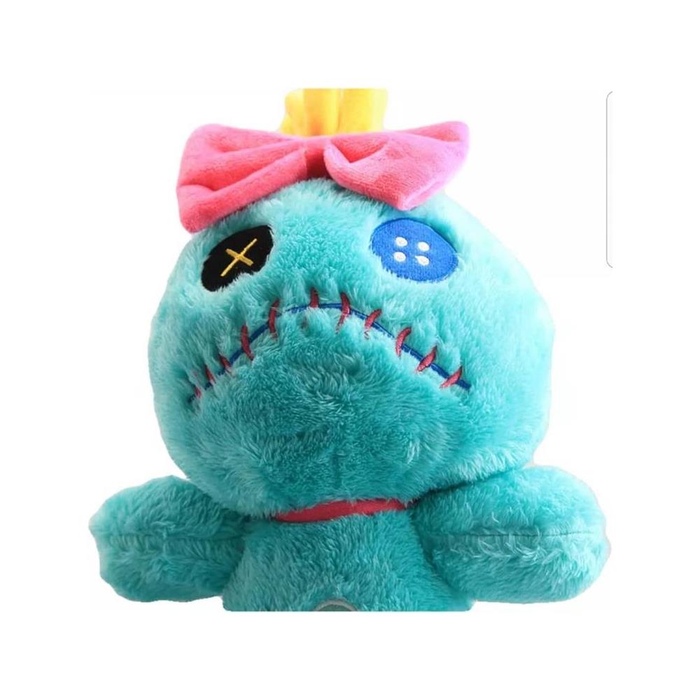 Peluche Azul Cielo 30 Cm Detalles Bordados