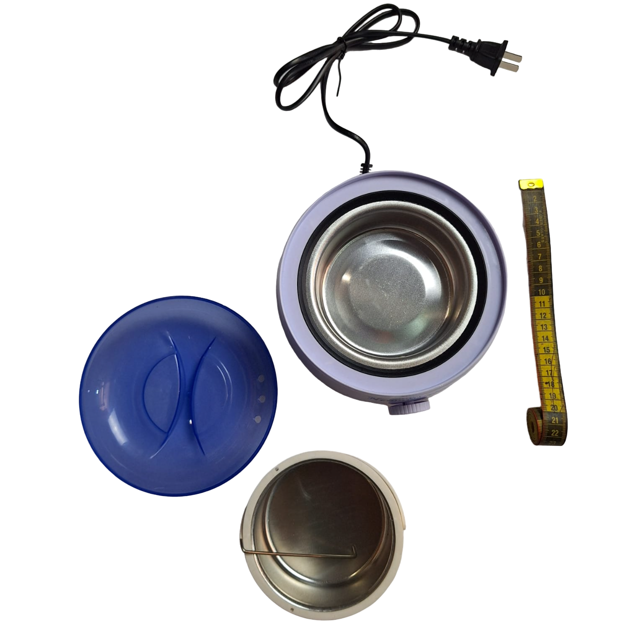 Calentador Maquina Para Derretir Cera De Depilación Color Blanco