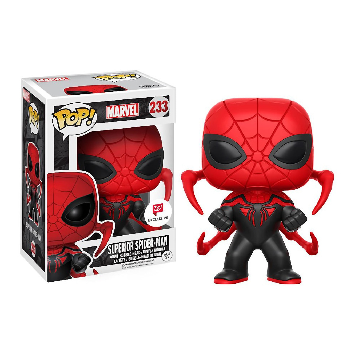 Funko Pop Marvel Superior Spider Man.