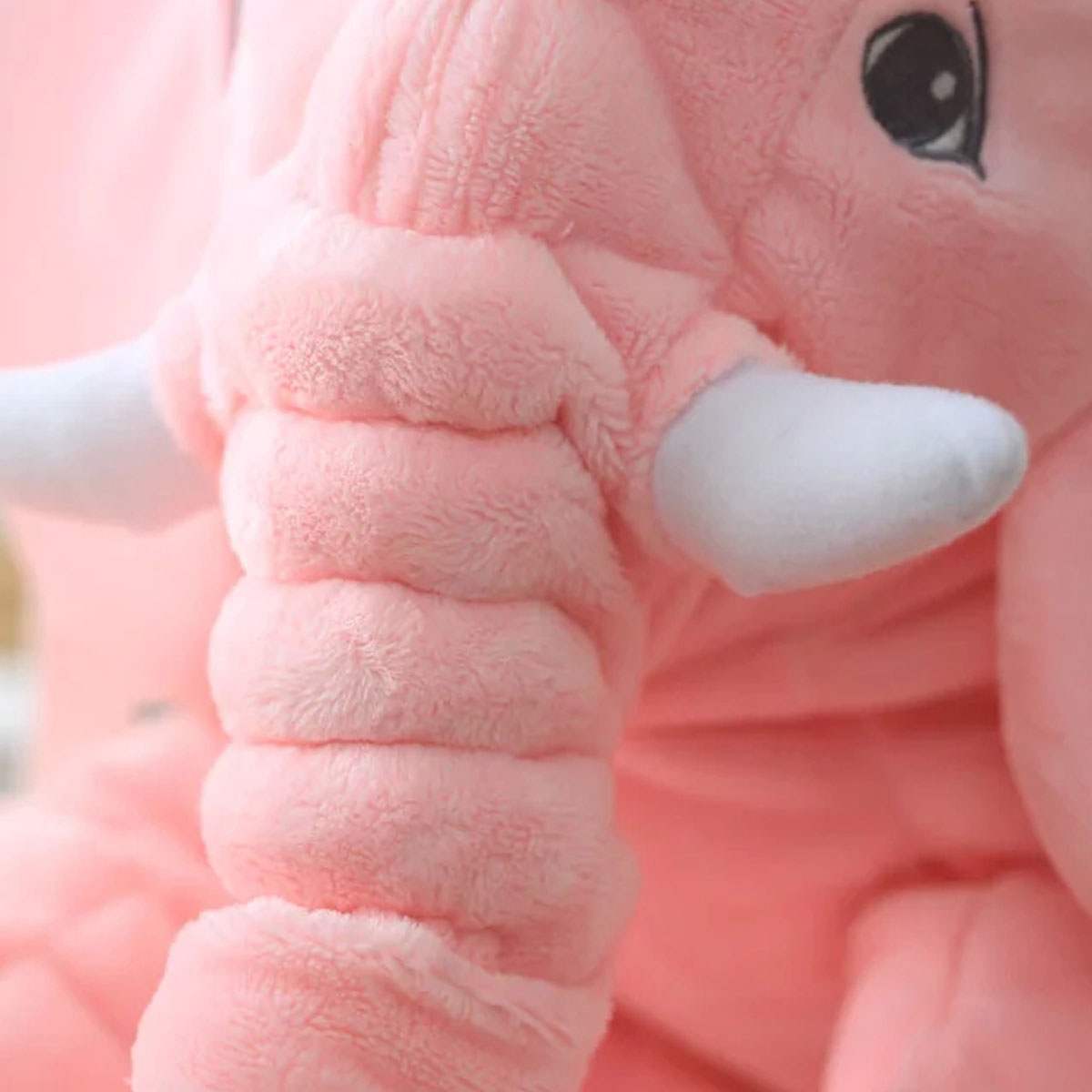 Elefante Almohada Para Bebé 65 Cm Grande