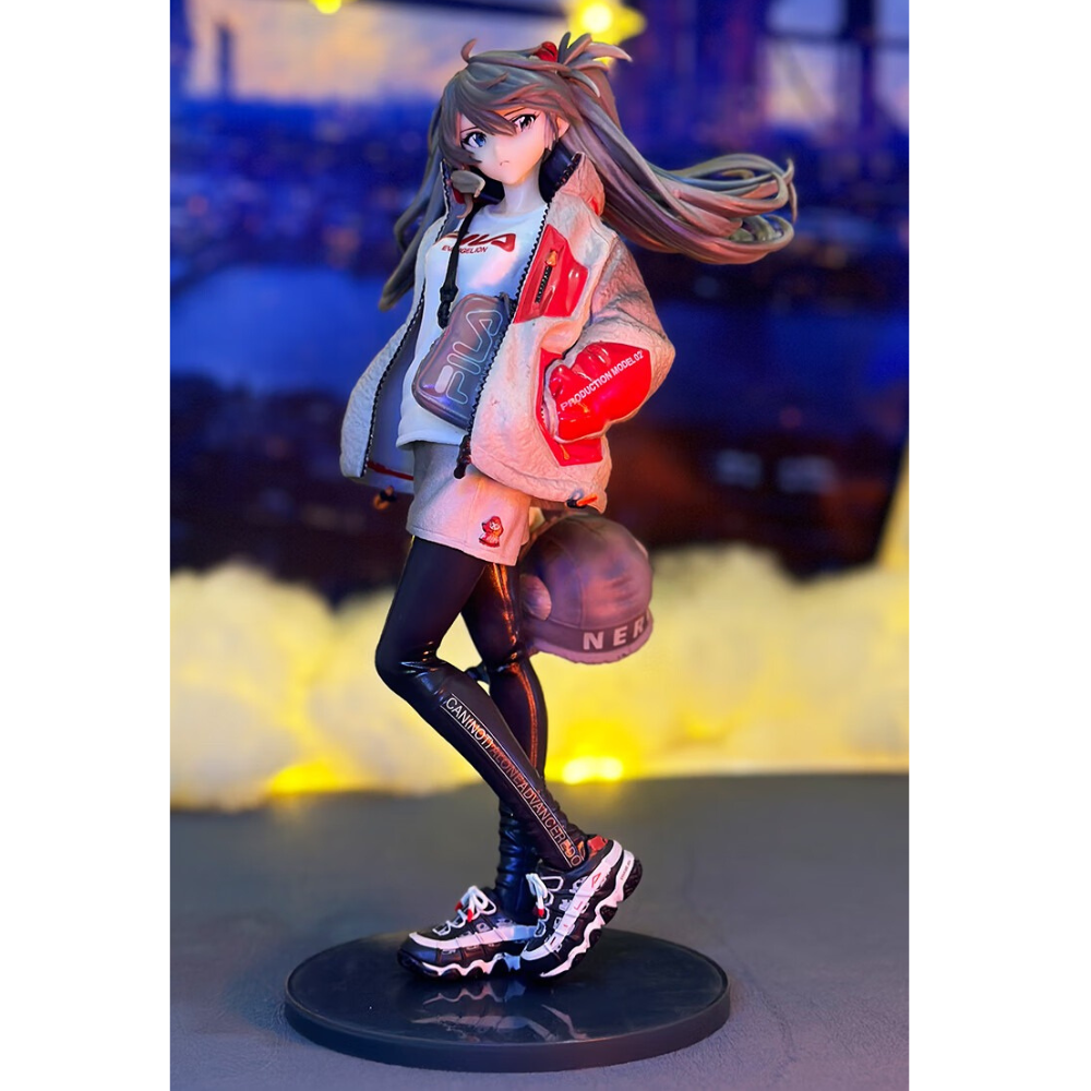 Figura Asuka Langley 24 Cm Evangelion Radio Eva 2 Anime.