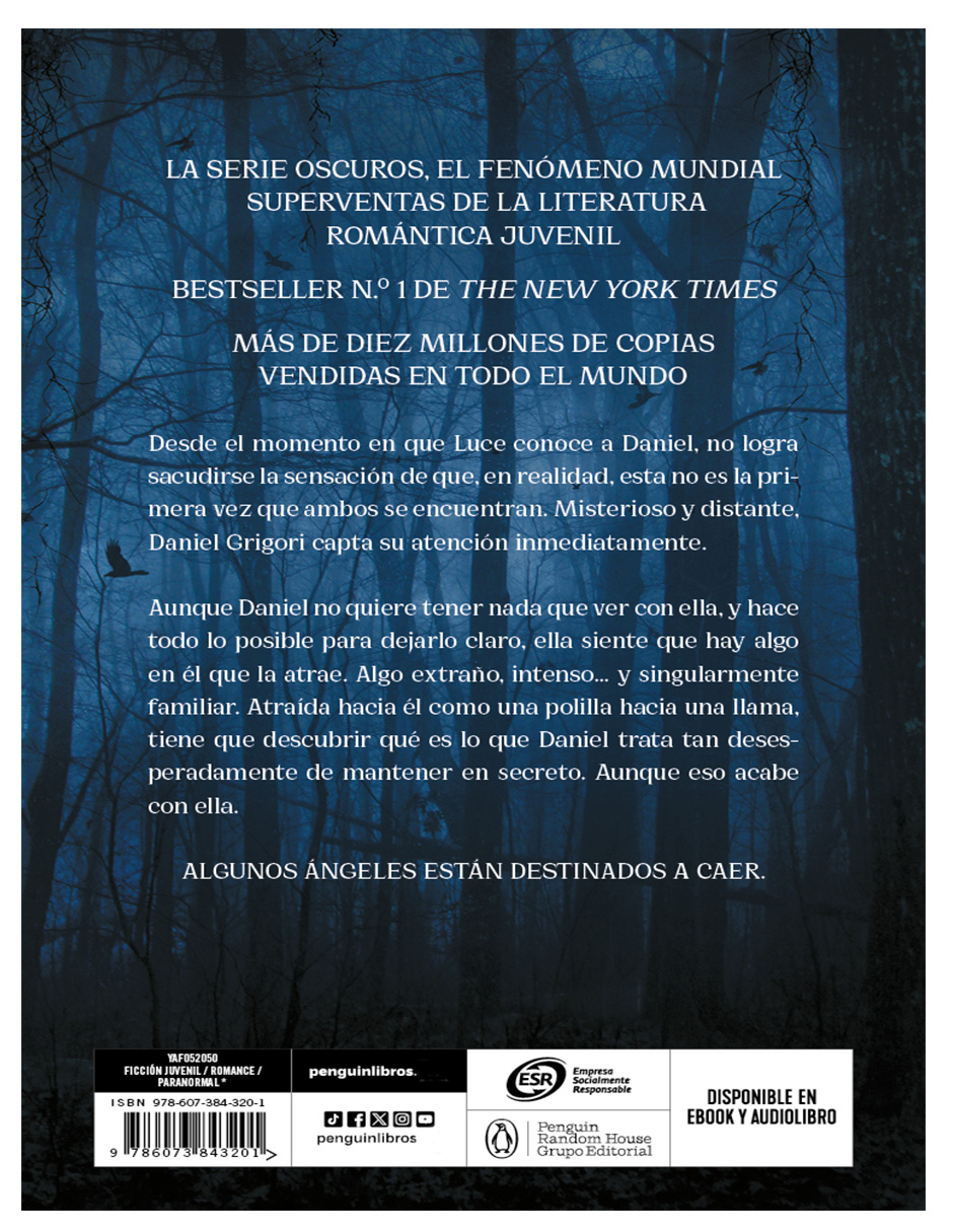  Libro Oscuros 1 Autor Lauren Kate