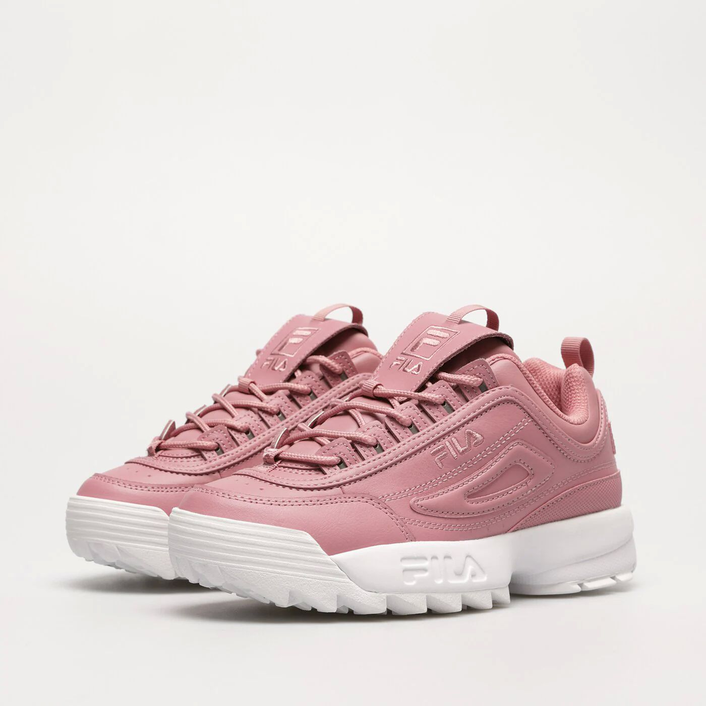 Tenis Fila Disruptor II Rosa Palo de Dama Original.