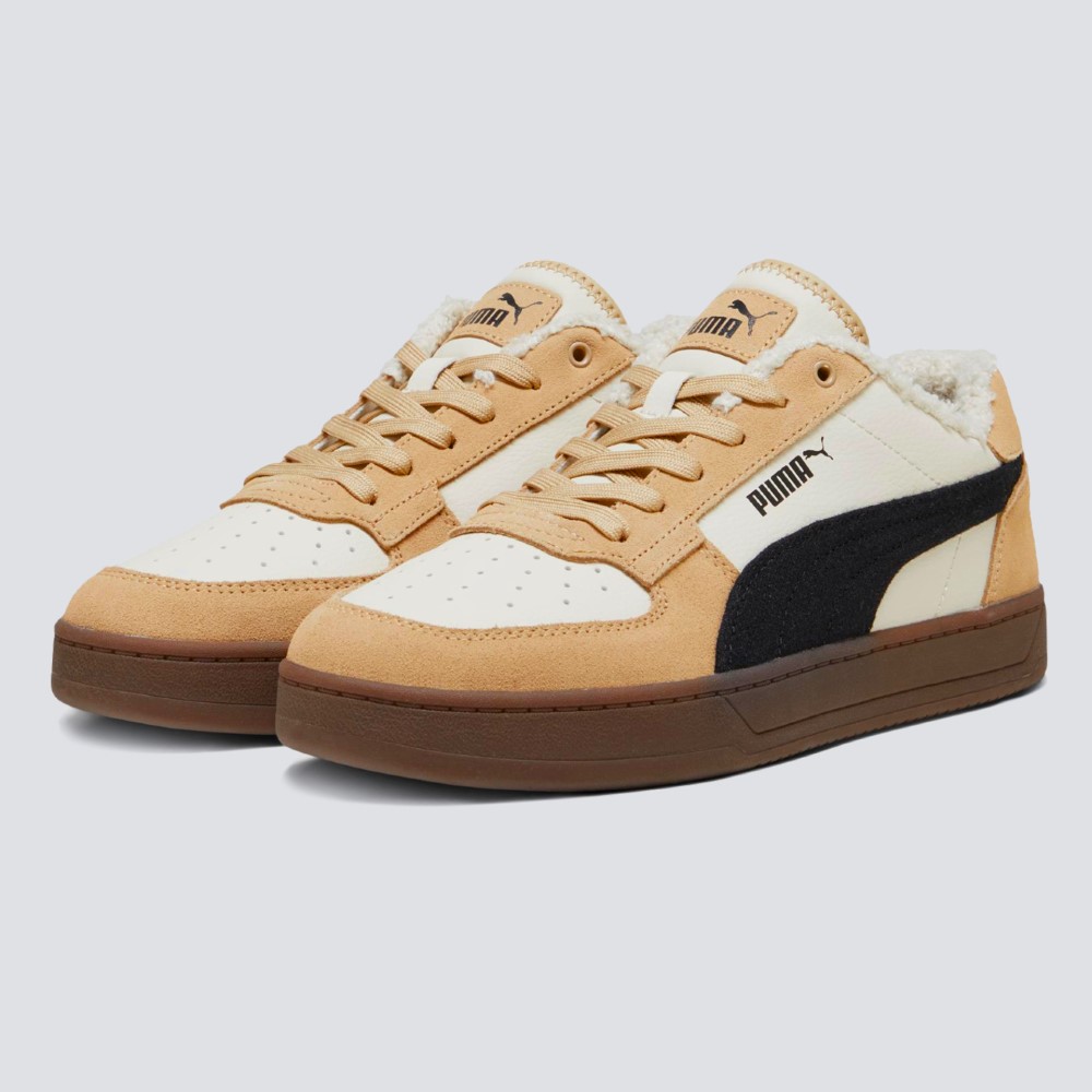 Tenis Puma Caven Time Off Beige Cafe de Caballero Original.