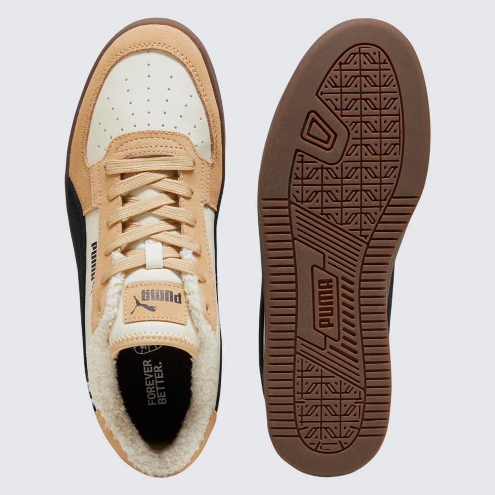 Tenis Puma Caven Time Off Beige Cafe de Caballero Original.