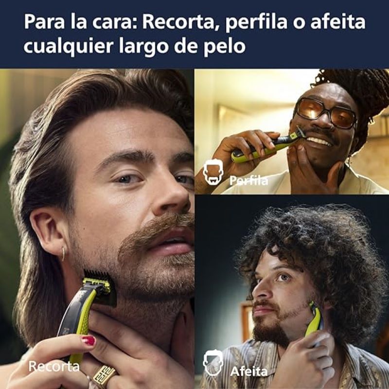 Rasuradora Electrica Philips QP2724 Recorta Perfila y Afeita