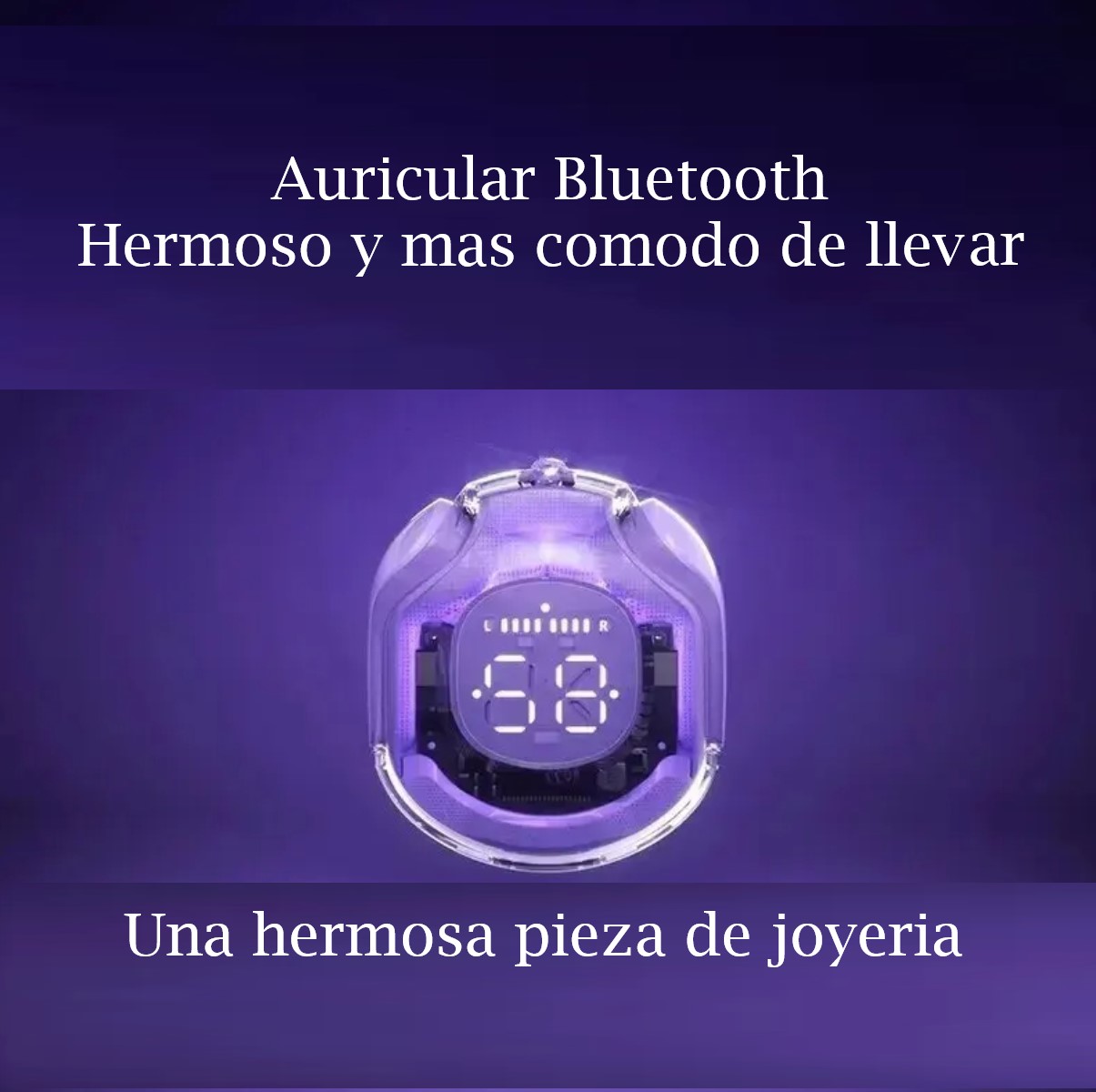 Audífonos negro auriculares inalámbricos TWS Bluetooth deportivos juegos reducción de ruido táctil