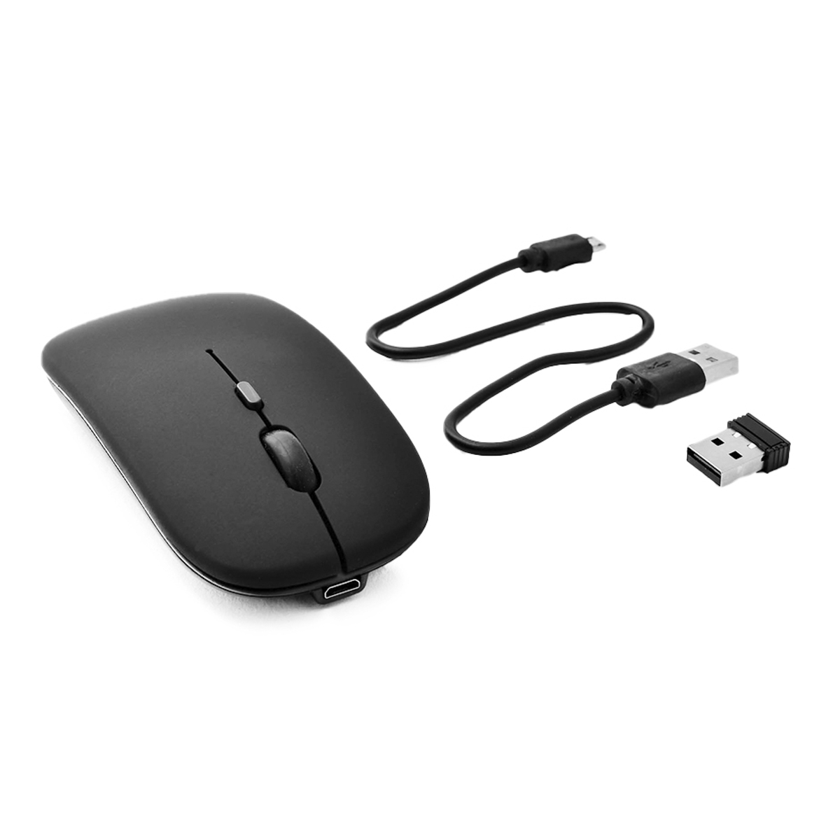 Mouse Inalámbrico Recargable Ultra delgado Para Pc/laptop