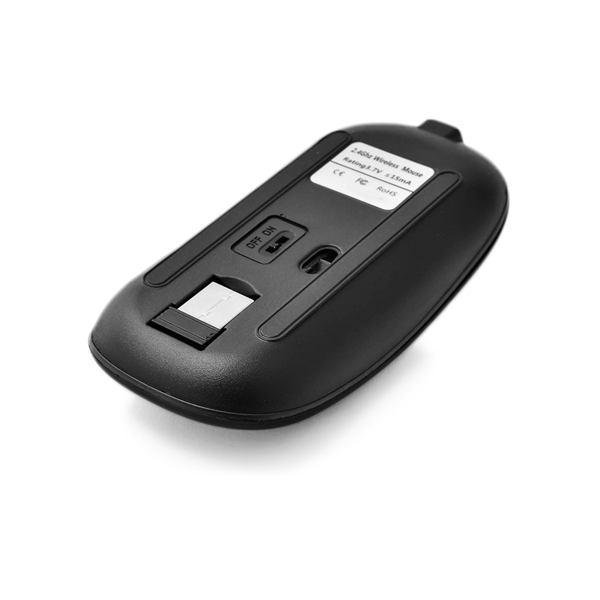 Mouse Inalámbrico Recargable Ultra delgado Para Pc/laptop