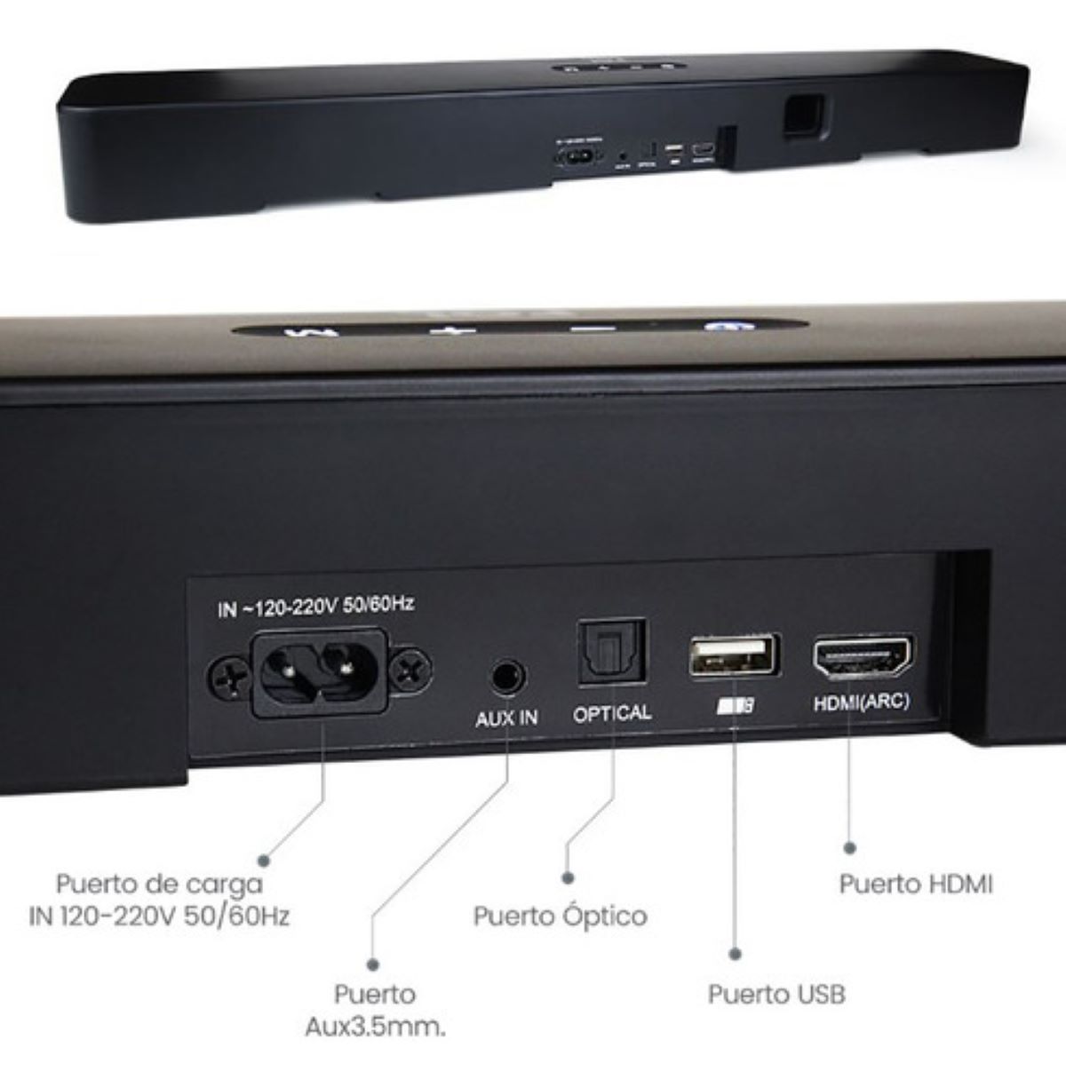 Barra De Sonido Fs-m238 Fol Inalambrica