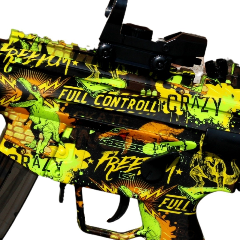 Ametralladora Automatica Mp5 Ka Rifle Arma Juguete Hidrogel 