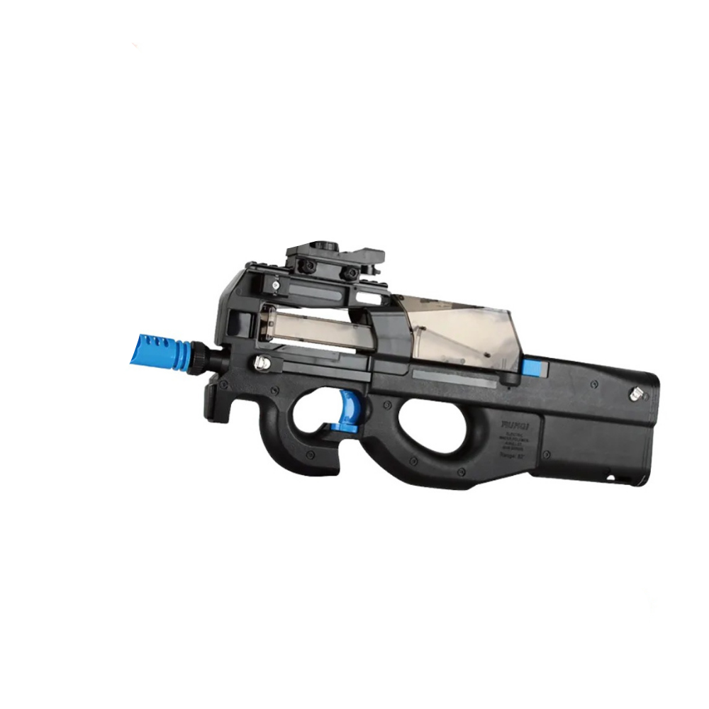 Ametralladora Automatica P90 Blaster Arma Juguete Hidrogel