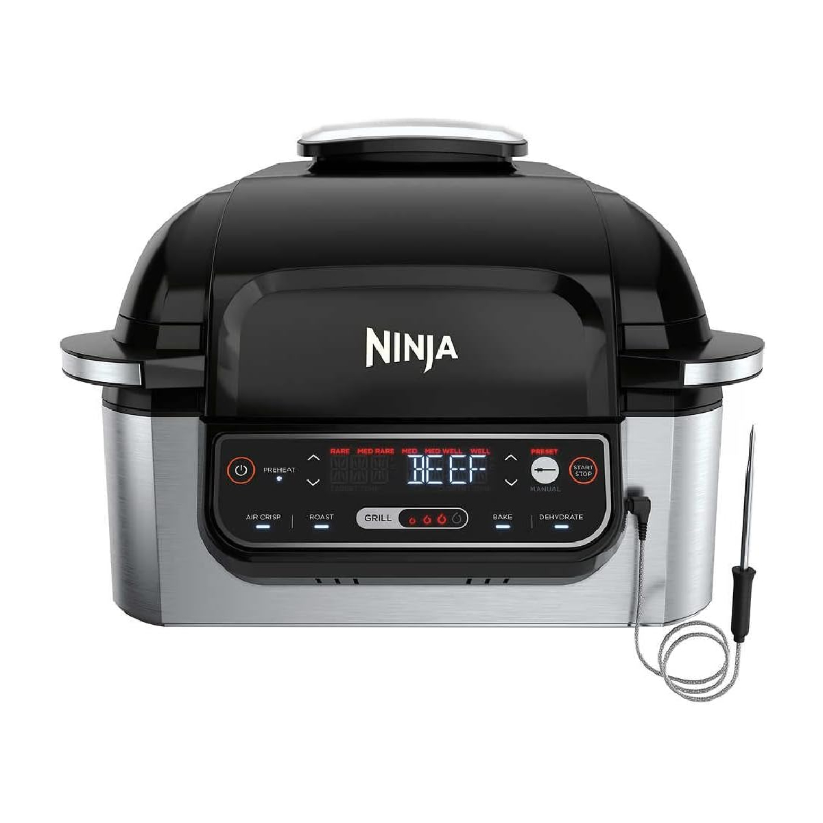 Ninja Foodi 5 en 1 Freidora de Aire color Negro Lg450co Reacondicionado.