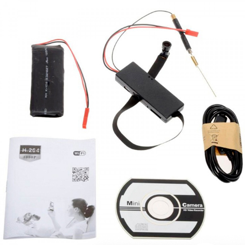 Lente 1000 Mah Con Ancho Y De Camara Espia Wifi Bateria SVUpMz