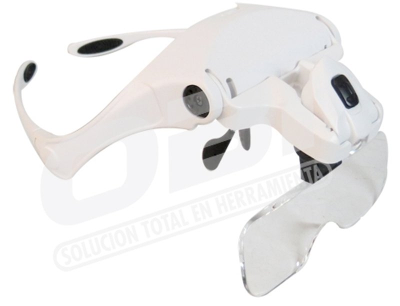 Lupa Anteojo Visor Con Led Aumento 1 A 3.5X 9892B2 Obi