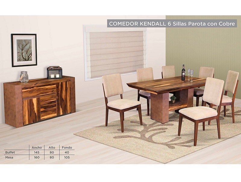 Buffet para comedor modelo kendall - parota - këssa Buffet para comedor modelo kendall - parota - këssa