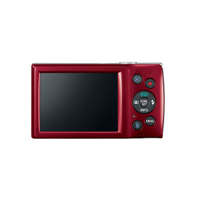 Camara Digital Canon E180 20 Megapixeles Color Rojo