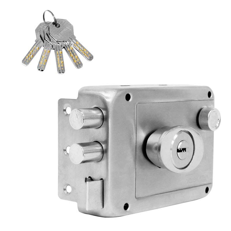 Cerradura Sobreponer Izquierda Extra Seg. Hs 4200 Phillips