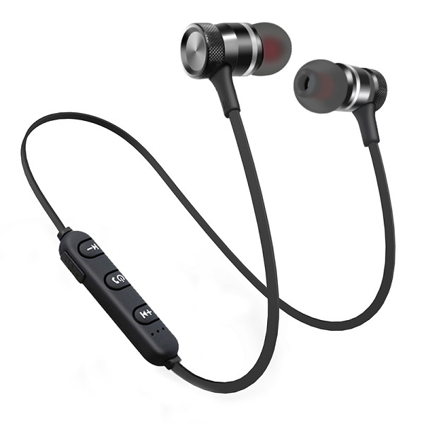 Aud?fonos Bluetooth Sport Stereo Negro