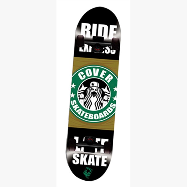 Patinetas Cover Semi-Profesionales Tablas Skate 7 Capas, Tabla de Maple Mod Coffe Skate