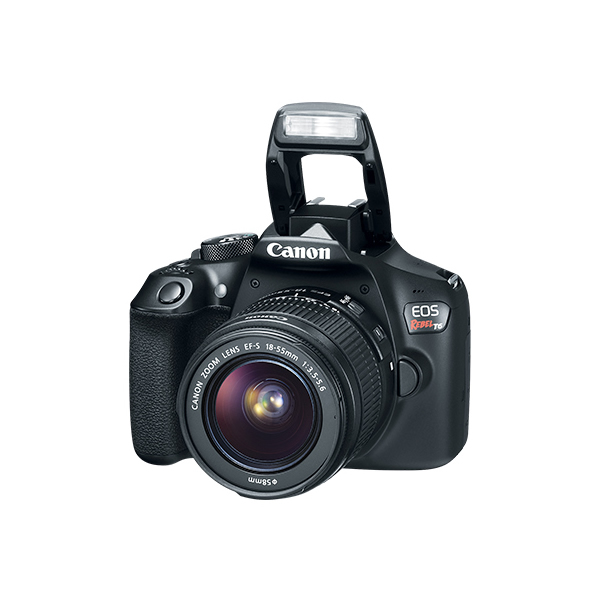 Cámara Dslr Canon Eos Rebel T6 Con lente 18 55 18MP Wifi Nfc Gratis Estuche Y Memoria