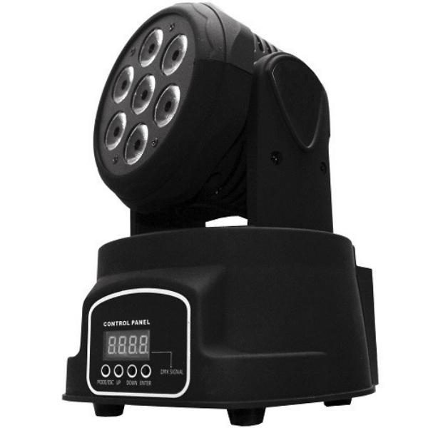 Cabeza Robotica Led Baby Wash Rgbw