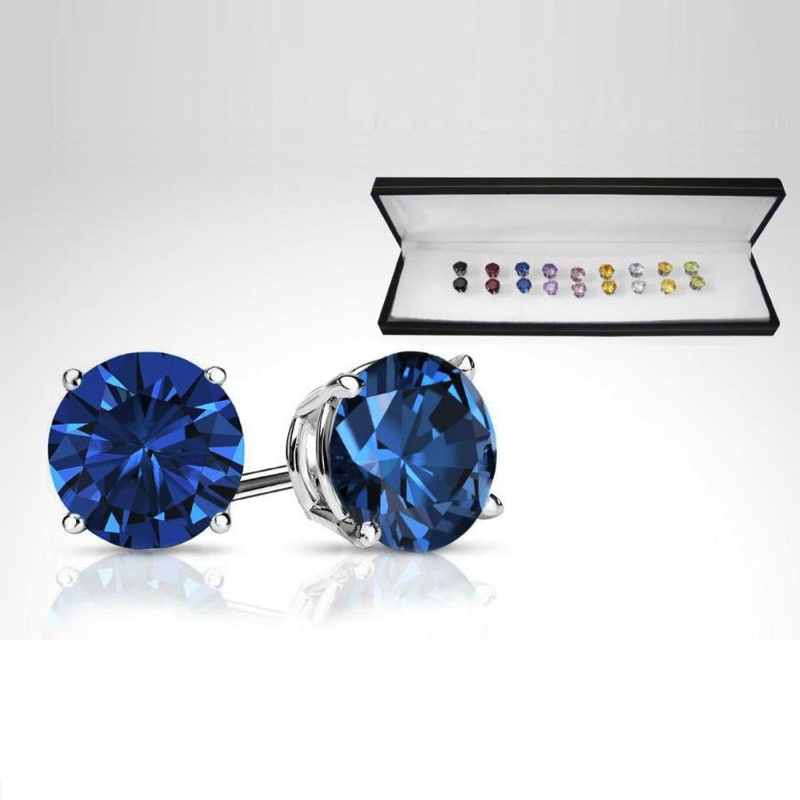 Aretes Giftbox - 9 Pares De Aretes De Acero Inoxidable