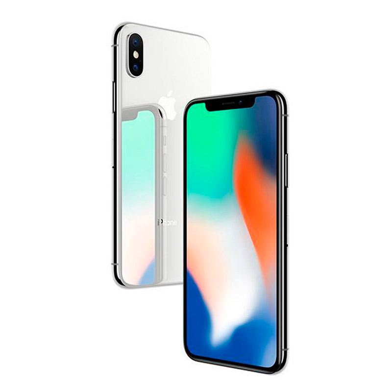 Celular iPhone X Color Silver 64GB Telcel