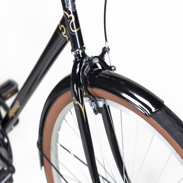 Bicicleta Urbana London R700 Negro