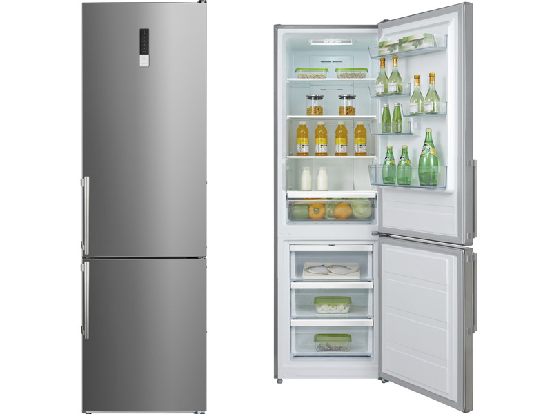 Refrigerador 12 pies teka inox bottom mount nfl 340 inox