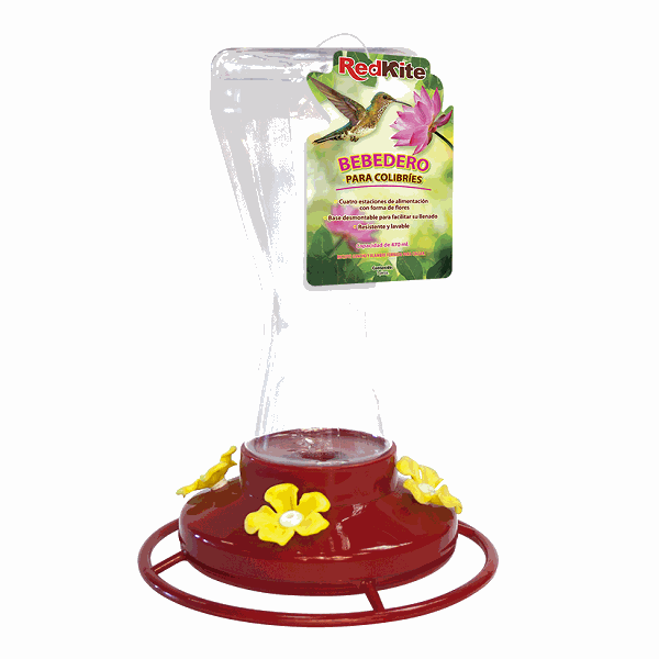 Colibris Alimentador Natural 470 Ml Red Kite