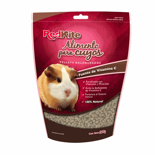 Alimento Para Cuyo De 850 Gr Red Kite