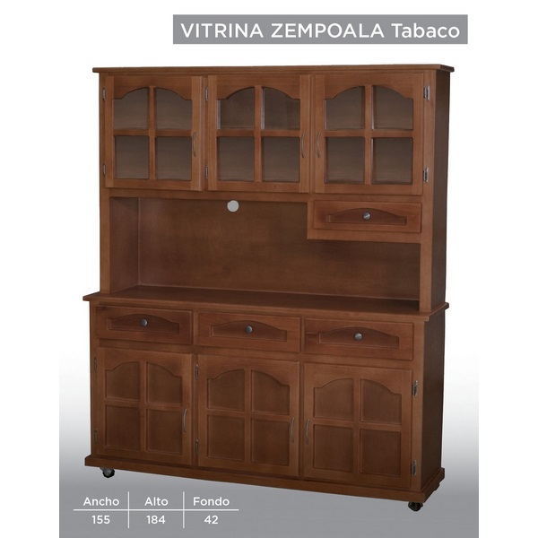 Vitrina Modelo Zempoala Tabaco - Këssa