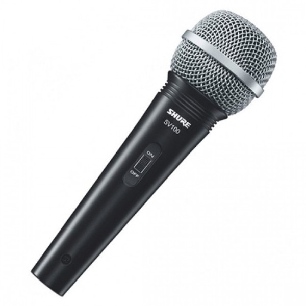 Microfono De Mano Alambrico Sv100 Shure