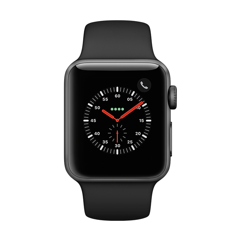 apple watch s3 42 sg al blk sp