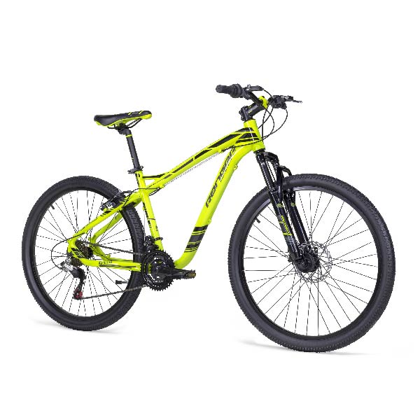 Bicicleta Mercurio Ranger Rodada 26 Aluminio 21 Vel 2018-Amarillo Neon