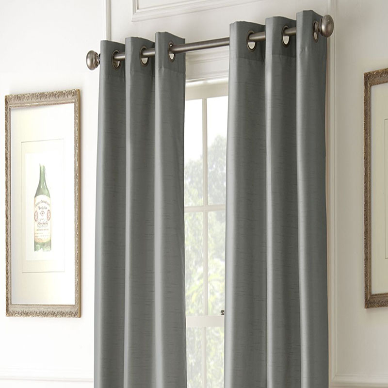Cortinas Blackout Color Gris Oxford Home Essentials