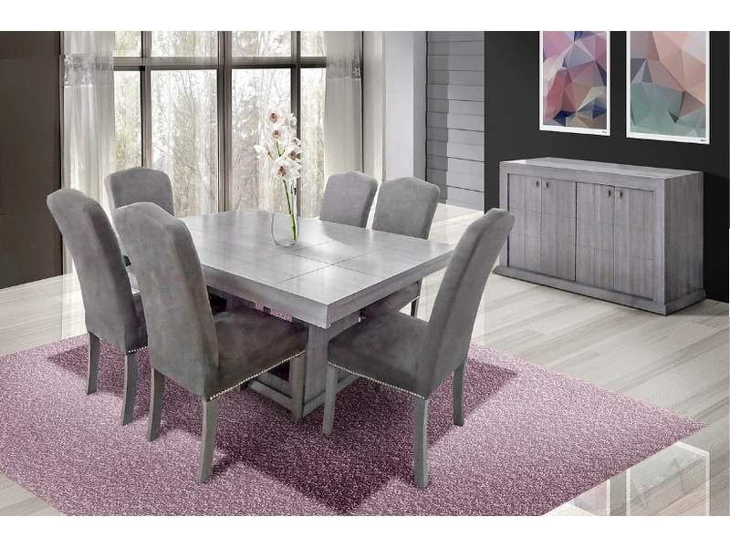 Buffet para comedor ensenada - gris - këssa Buffet para comedor ensenada - gris - këssa