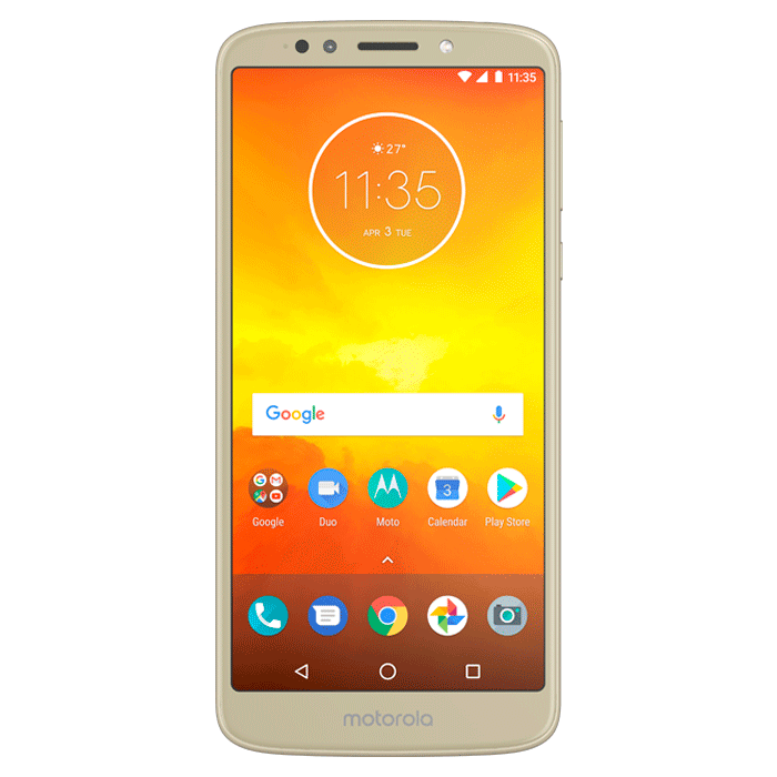 Celular Motorola Lte Xt1944-3 Moto E5 Color Dorado Telcel