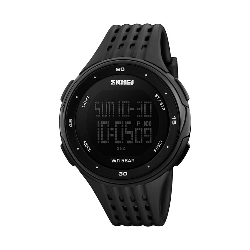 Reloj Unisex, Deportivo, Carátula Grande, Iluminación Con Leds, Contra Agua, Hora, Fecha, 1219