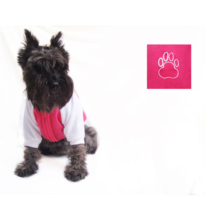 Chamarra Universitaria Rosa Pet Pals Boutique